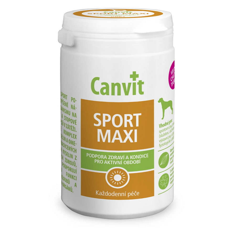 Levně CANVIT Sport Maxi pro psy ochucený 230 g