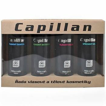 CAPILLAN Dárková sada 4x200 ml aktivátor + šampon + balzám + sprchový gel