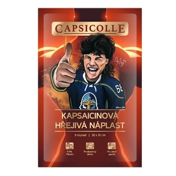 CAPSICOLLE Kapsaicinová hřejivá náplast 12x18 cm 1 kus (Hřejivé a chladivé náplasti) - Hřejivé