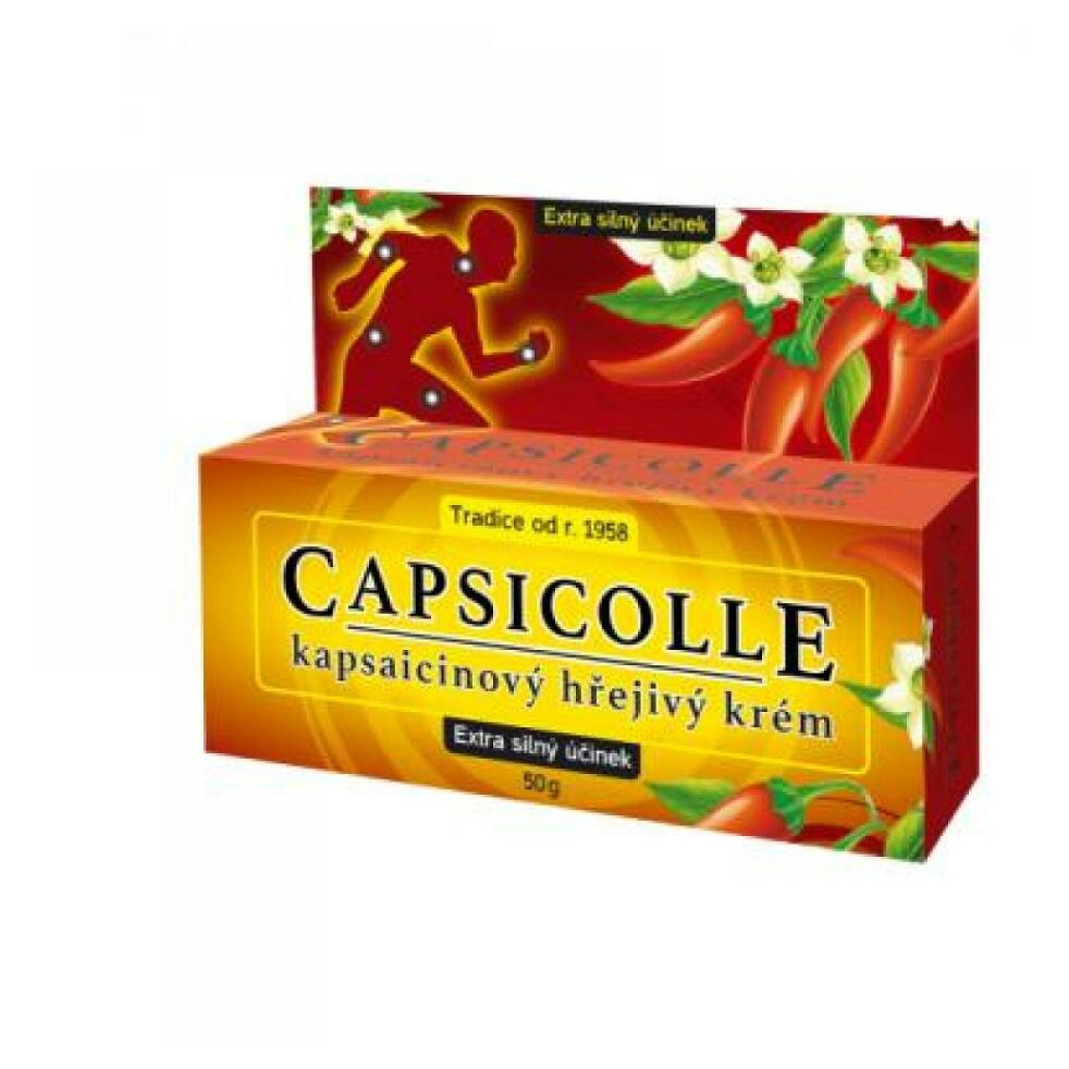 E-shop CAPSICOLLE Kapsaicinový krém extra hřejivý 50 g