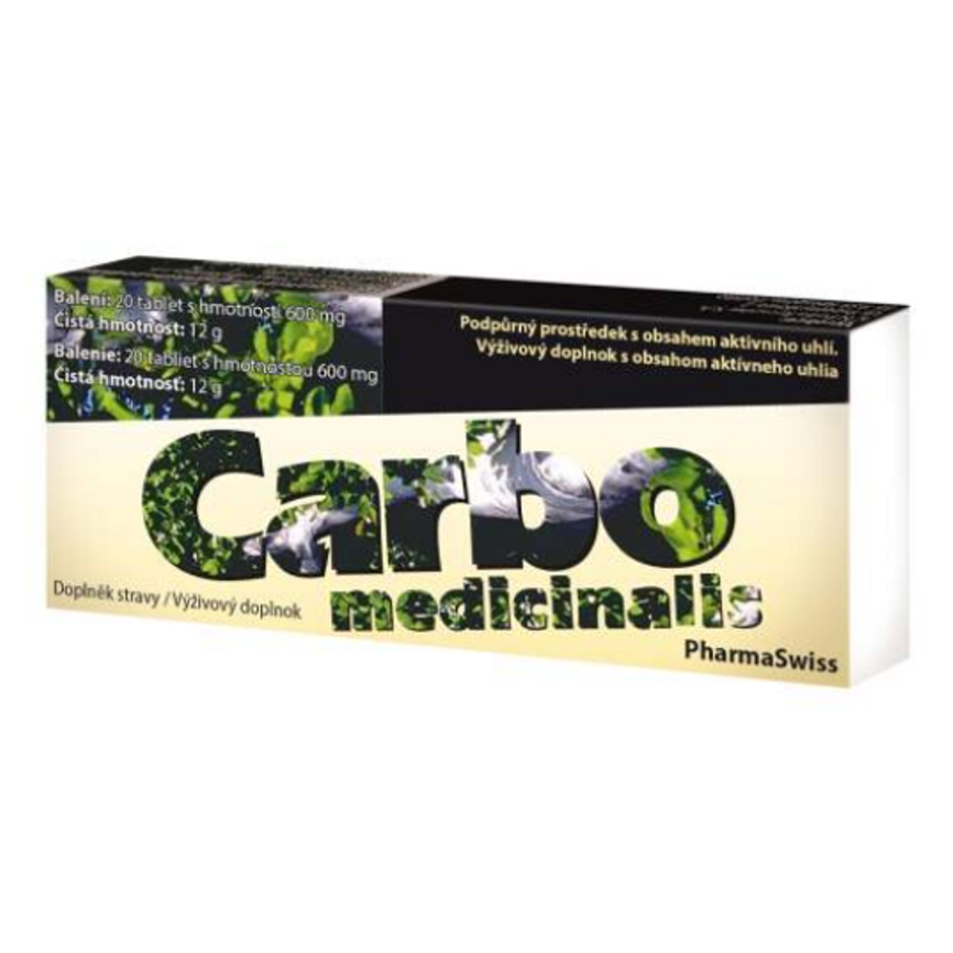 Levně CARBO MEDICINALIS 20 tablet