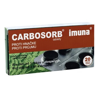 CARBOSORB 320 mg 20 tablet