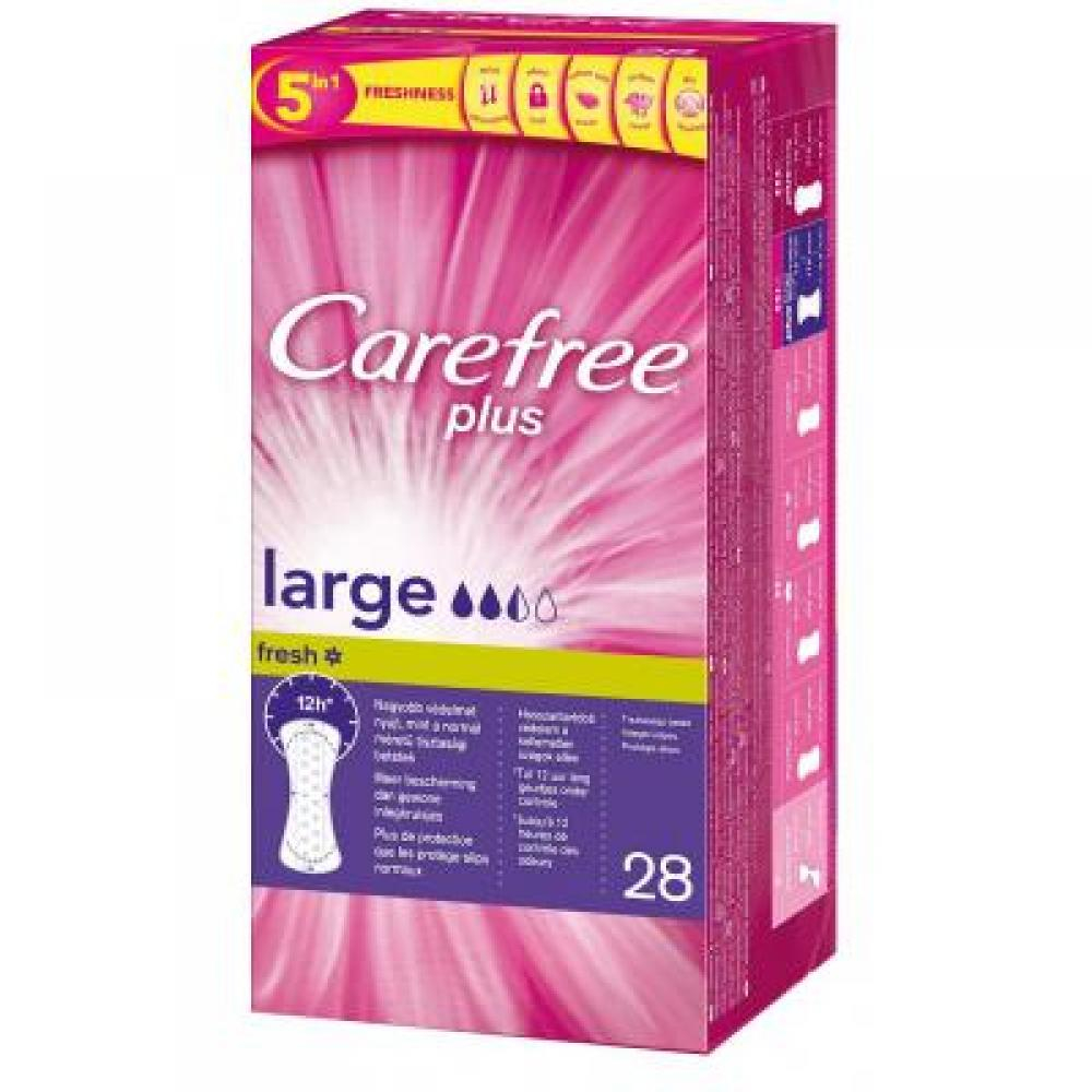 Прокладки ежедневные увеличенные. Carefree салфетки Plus large 20 шт. Прокладки Кефри Plus large ежедневные. Прокладки кэфри плюс лардж Фреш 20шт. Ежедневные салфетки carefree 