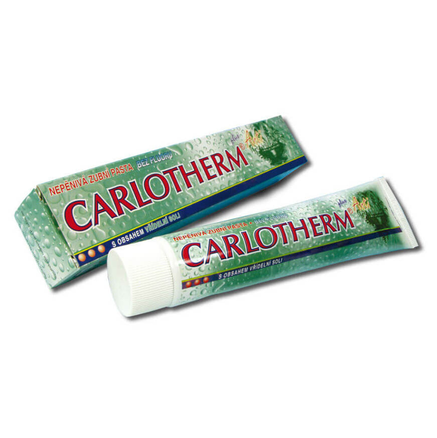 Levně CARLOTHERM Nepěnivá zubní pasta 100 g