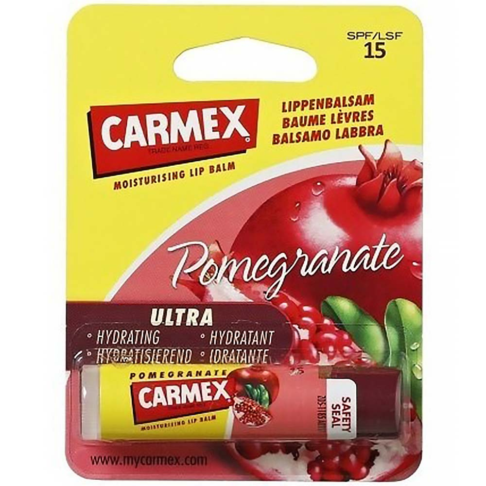 CARMEX Balzám na rty ultra hydratační SPF 15 Granátové jablko 4,25 g