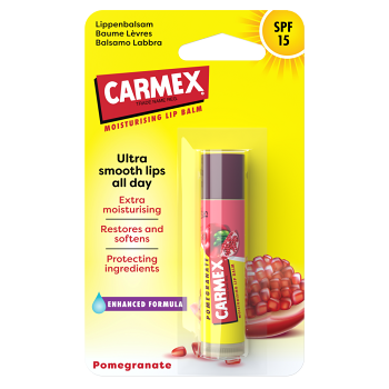 CARMEX Balzám na rty ultra hydratační SPF 15 Granátové jablko 4,25 g (Balzámy na rty) - Hydratační