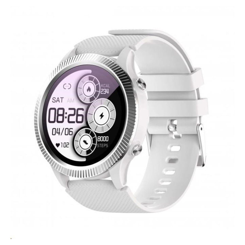 CARNEO Athlete GPS silver chytré hodinky