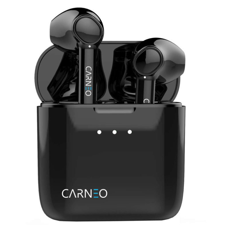 Levně CARNEO S8 bluetooth bezdrátová sluchátka černá