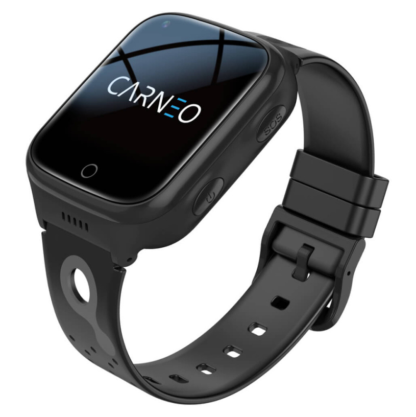 E-shop CARNEO GuardKid+ 4G Platinum black dětské chytré hodinky