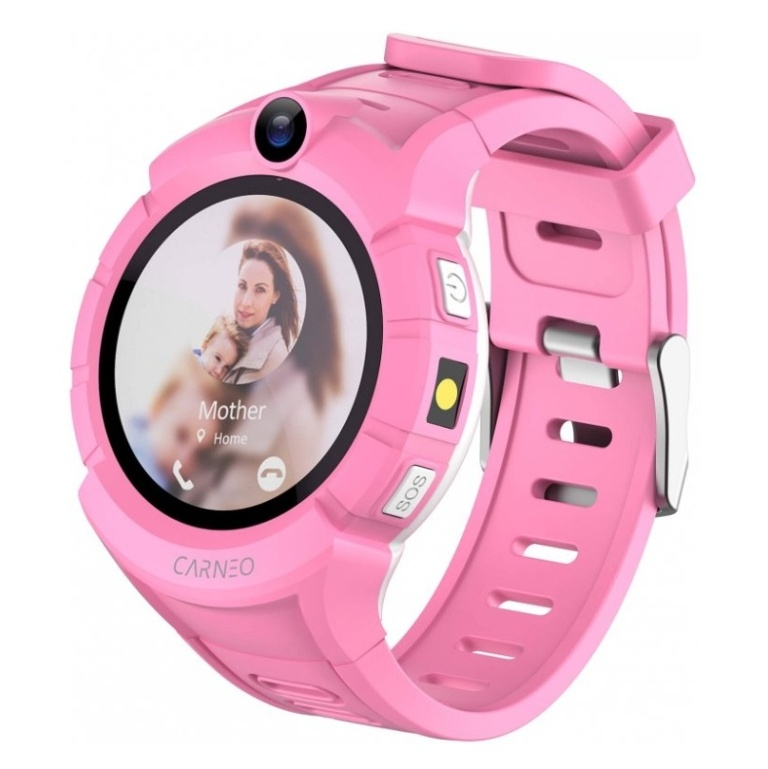Levně CARNEO GuardKid+ pink mini chytré hodinky pro děti
