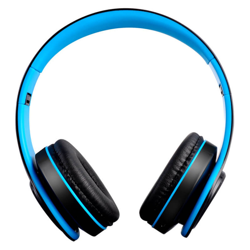 E-shop CARNEO S5 Black/Blue bluetooth bezdrátová sluchátka