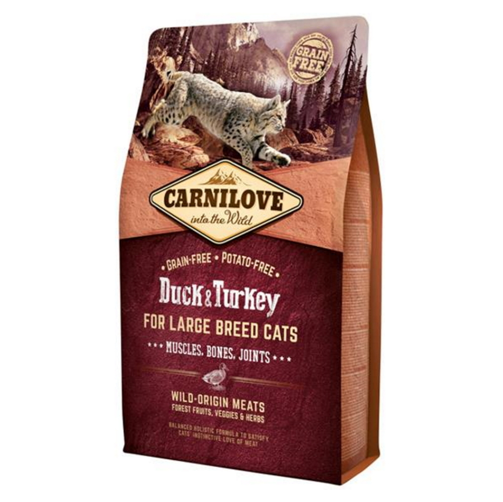 Levně CARNILOVE Duck & Turkey granule pro kočky 1 ks, Hmotnost balení: 2 kg