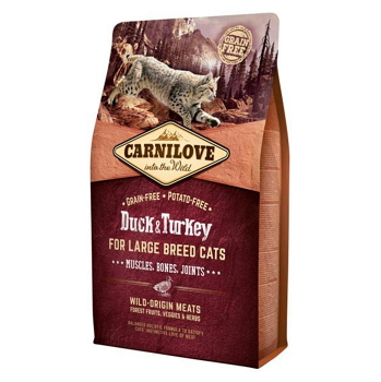 CARNILOVE  Duck & Turkey granule pro kočky 2 kg