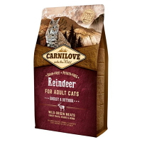 CARNILOVE Reindeer Grain Free granule pro kočky 1 ks, Hmotnost balení: 2 kg