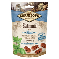 CARNILOVE Cat Crunchy Snack Salmon&Mint 50 g