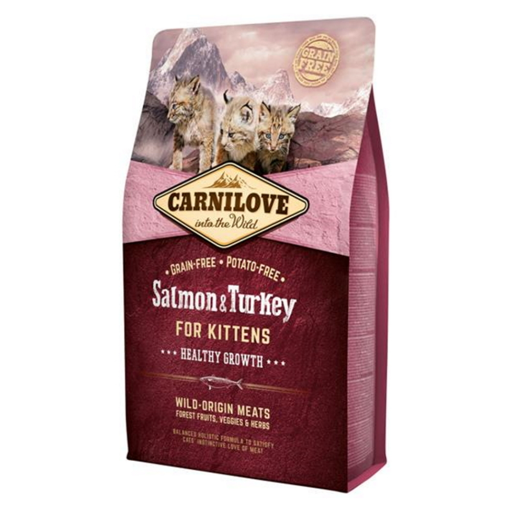 E-shop CARNILOVE Salmon & Turkey granule pro koťata 1 ks, Hmotnost balení: 2 kg