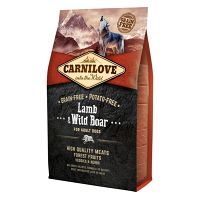 CARNILOVE  Adult Lamb & Wild Boar granule pro psy 1 ks, Hmotnost balení: 4 kg
