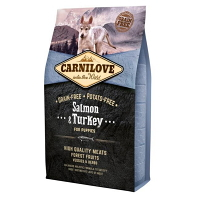 CARNILOVE  Salmon & Turkey granule pro štěňata 1  ks