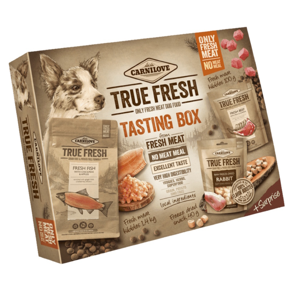 Levně CARNILOVE Dog True Fresh Tasting Box dárkový box pro psy 2023