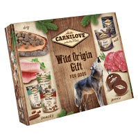 CARNILOVE Dog Wild Origin Gift Box dárkový box pro dospělé psy 2023