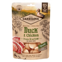 CARNILOVE Raw Freeze-Dried Snacks Duck&Chicken pamlsky pro psy 60 g