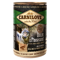 CARNILOVE Dog duck & pheasant grain free pro psy 400 g