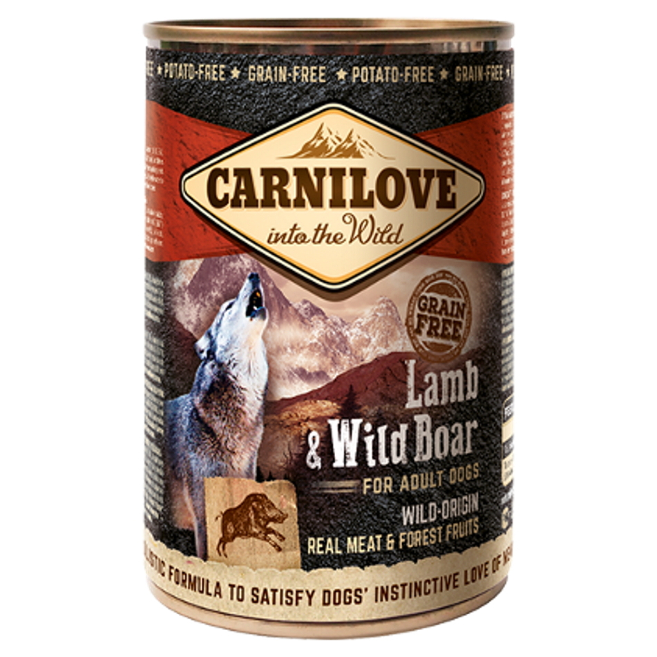 E-shop CARNILOVE Dog lamb & wild boar grain free pro psy 400 g