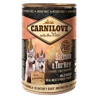 CARNILOVE Dog salmon & turkey for puppies GF pro psy 400 g
