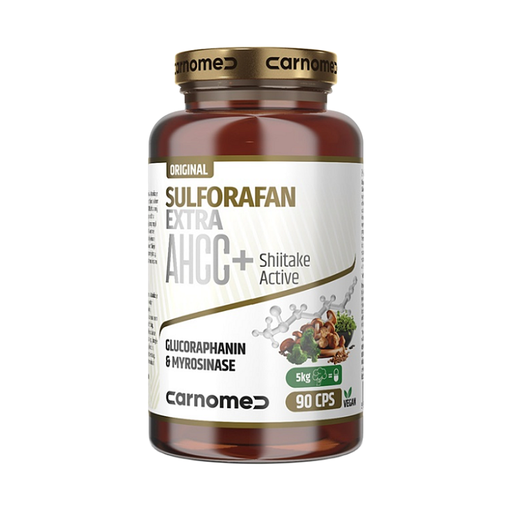 Carnomed Sulforafan EXTRA AHCC + 90 kapslí