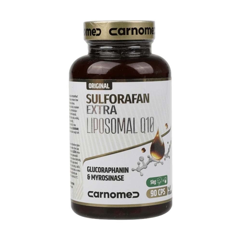 Carnomed Sulforafan Extra Liposomal Q10 90 kapslí