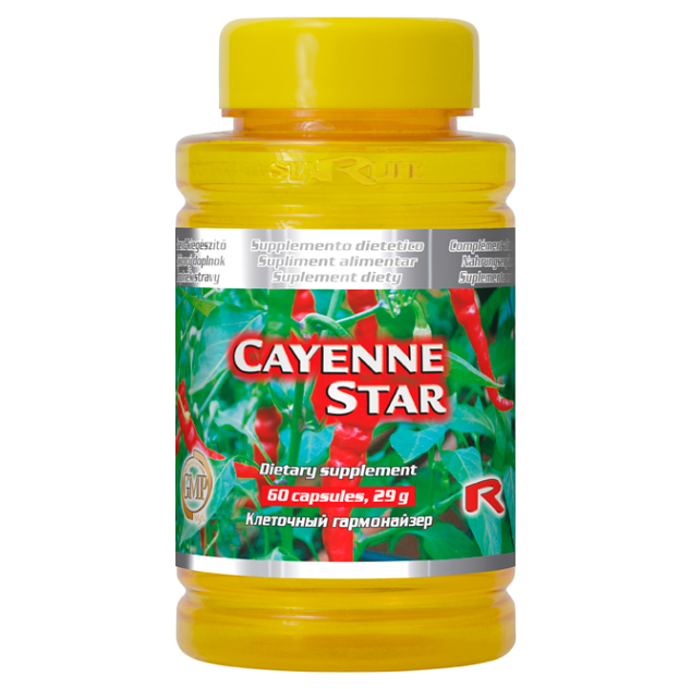 Levně STARLIFE Cayenne Star 60 kapslí