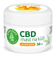 ZELENÁ ZEMĚ CBD mast s měsíčkem 30 ml