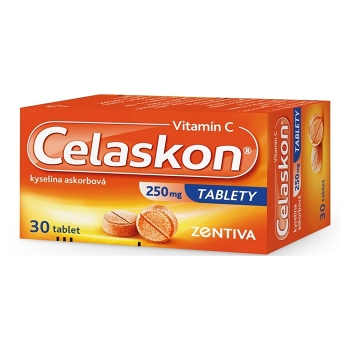 CELASKON 250 mg 30 tablet (Léky s obsahem vitamínů a minerálů) - Jednosložkové, Ošetřující