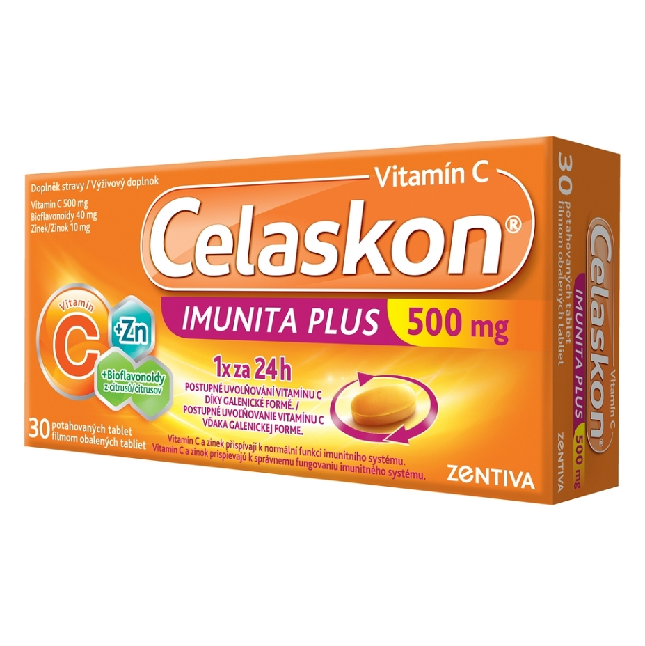 Levně CELASKON Imunita Plus 500 mg 30 tablet