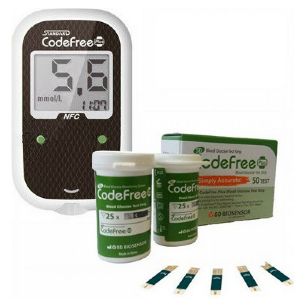 E-shop CELIMED Glukometr SD-Codefree plus kompletní set
