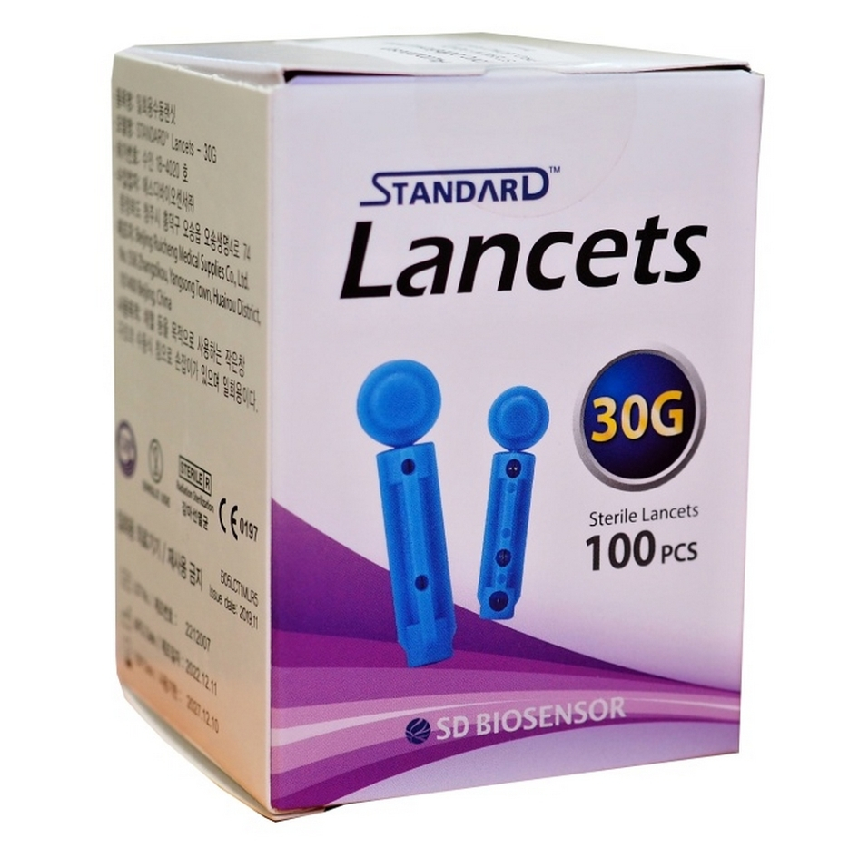 Levně CELIMED Lancety pro SD odběrového pera 100 ks