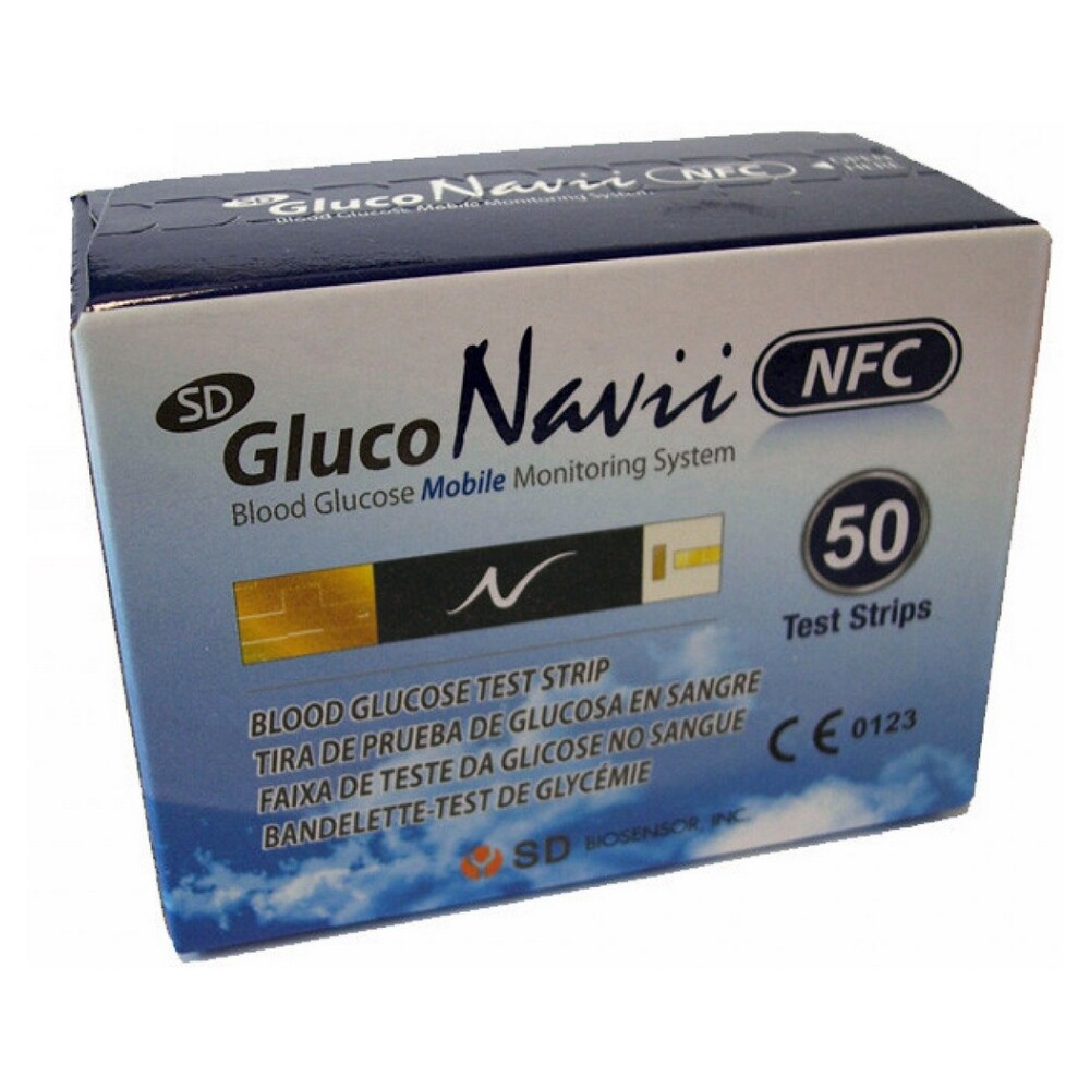 Levně CELIMED SD GlucoNavii NFC testovací proužky 50 kusů