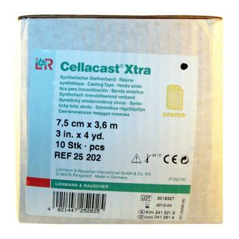 Cellacast Xtra - syntetický sklolaminátový obvaz, krémový
