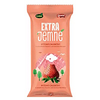 CELPO Extra jemné rýžové chlebíčky jogurt jahoda 70 g