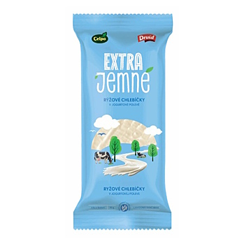 CELPO Extra jemné rýžové chlebíčky s jogurtovou polevou 70 g (Bezlepkové sušenky a pochutiny)