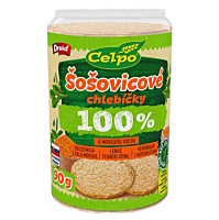 CELPO Čočkové chlebíčky s mořskou solí 90 g