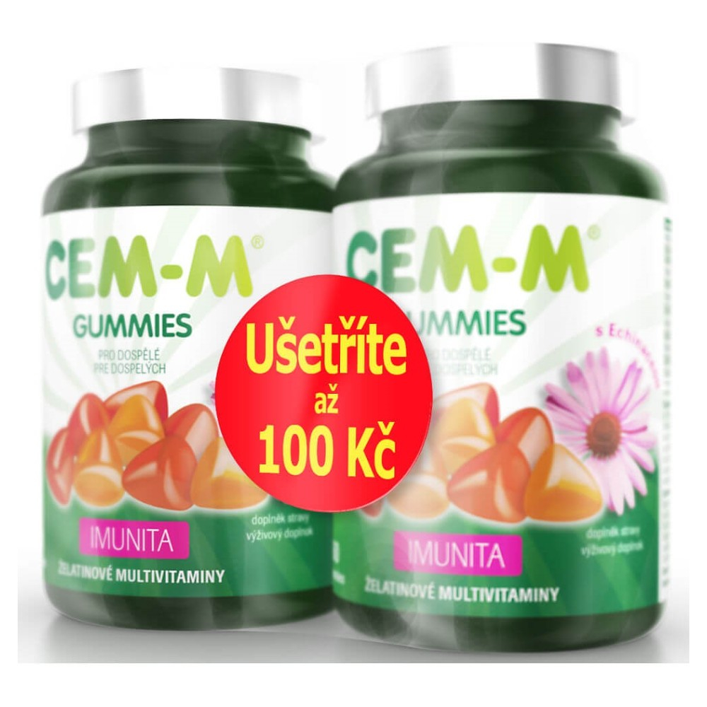 Levně CEM-M Gummies imunita 60+60 tablet
