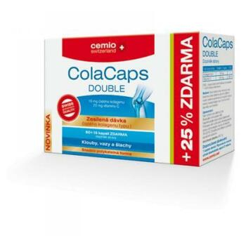CEMIO ColaCaps double s vitamínem C 60 + 15 kapslí zdarma