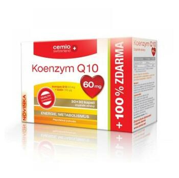 Dárek CEMIO Koenzym Q10 60 mg 60 kapslí