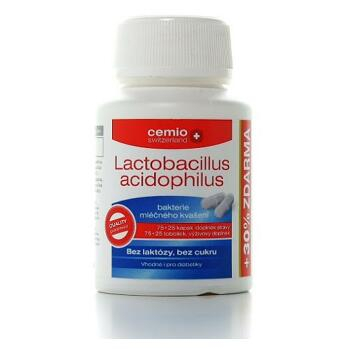 CEMIO Lactobacillus acidophilus BL 75 + 25 kapslí ZDARMA