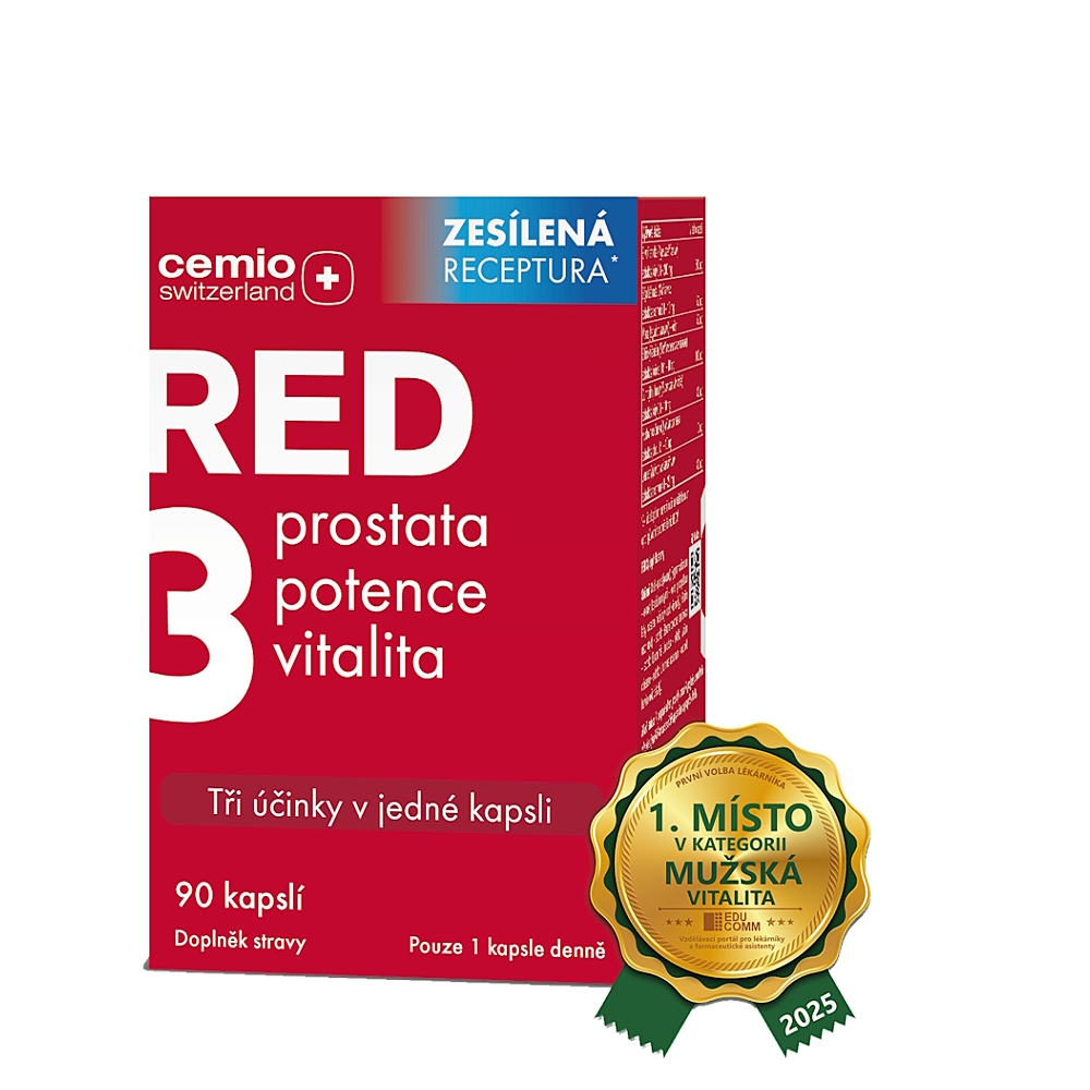 Cemio RED3 cps. 90 NOVÝ