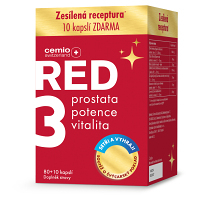 CEMIO RED3 80 + 10 kapslí ZDARMA