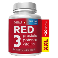CEMIO RED3 XXL 90 + 30 kapslí