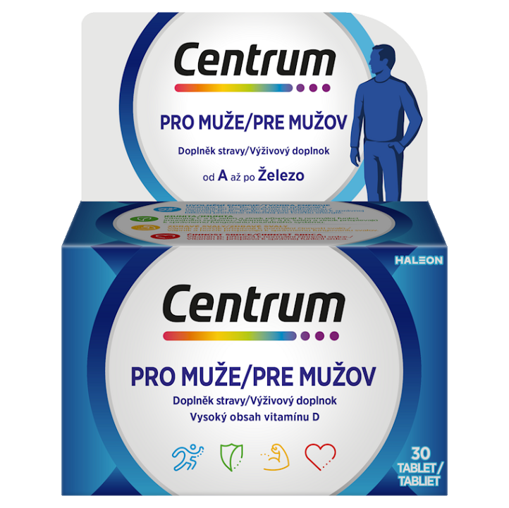 E-shop CENTRUM Multivitamín AZ pro muže 30 tablet
