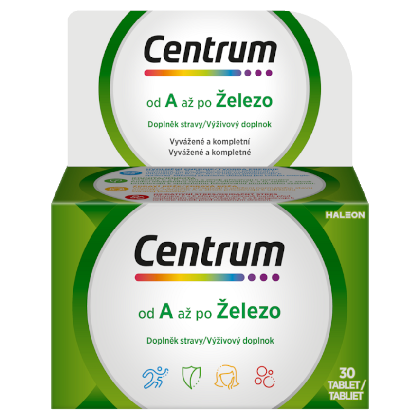 Levně CENTRUM Multivitamín AZ 30 tablet